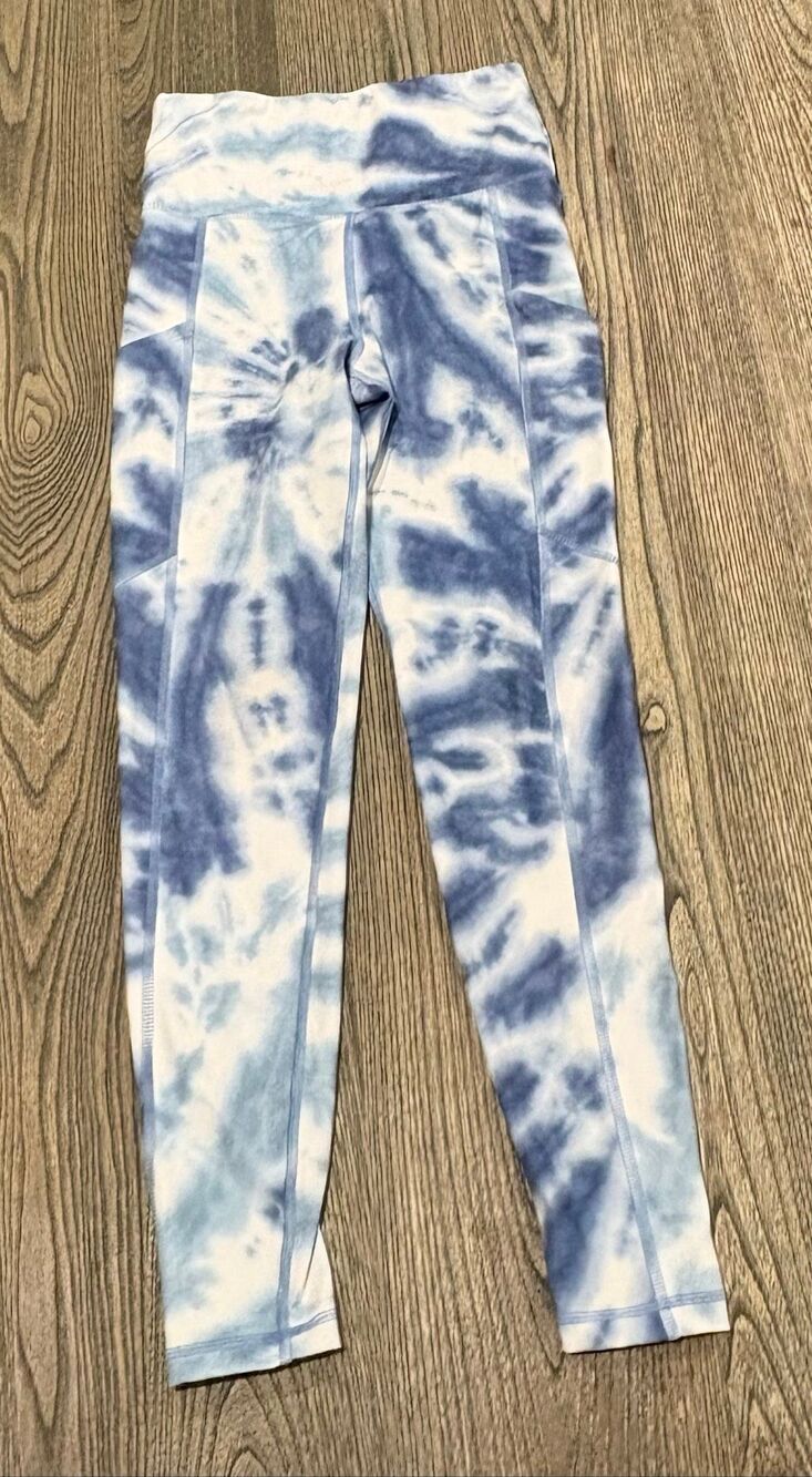 American Eagle Women's Tie Dye The Everything Pocket Pull-on Legging Blue Small